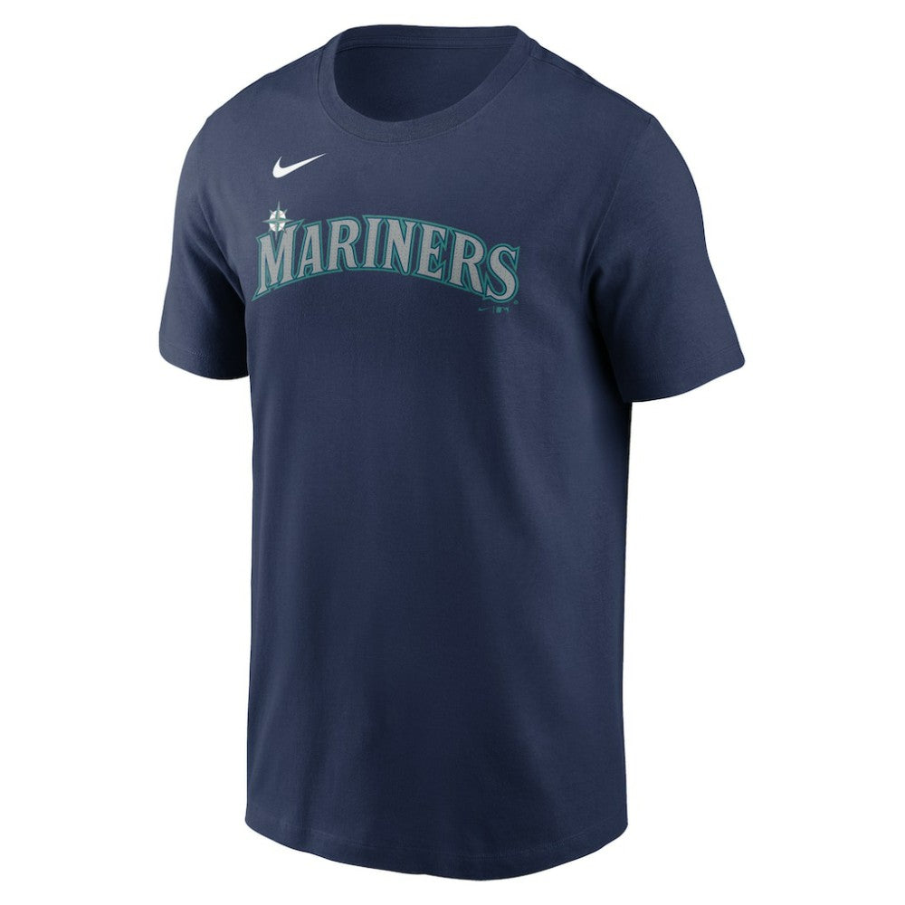 Seattle Mariners Nike Fuse Wordmark T-Shirt - Navy - Nike Online
