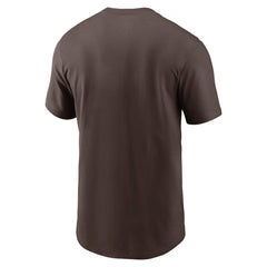 San Diego Padres Nike Fuse Wordmark T-Shirt - Brown - Nike Online