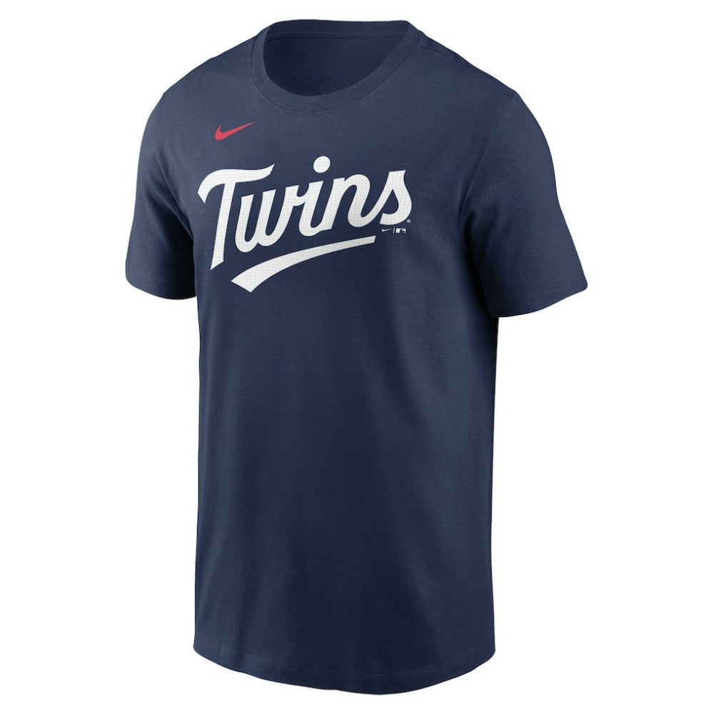 Minnesota Twins Nike Fuse Wordmark T-Shirt - Navy - Nike Lifestyle