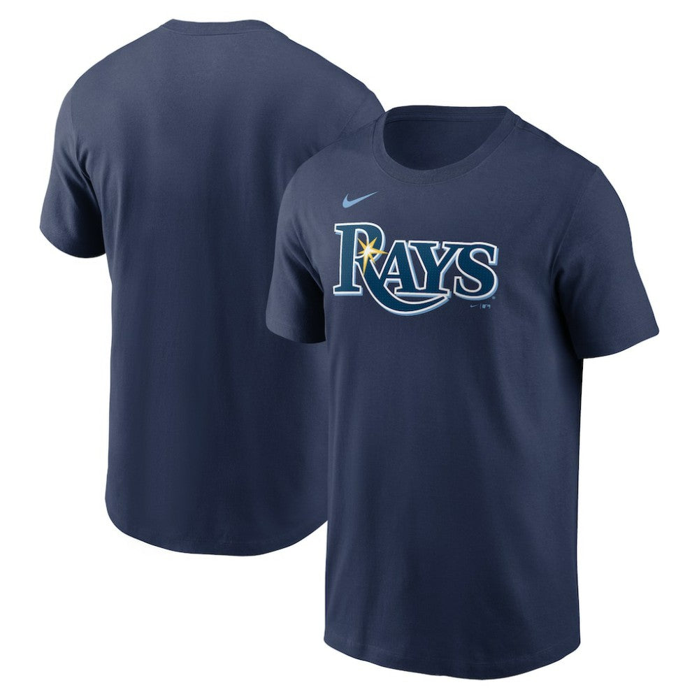 Tampa Bay Rays Nike Fuse Wordmark T-Shirt - Navy - Nike Sale