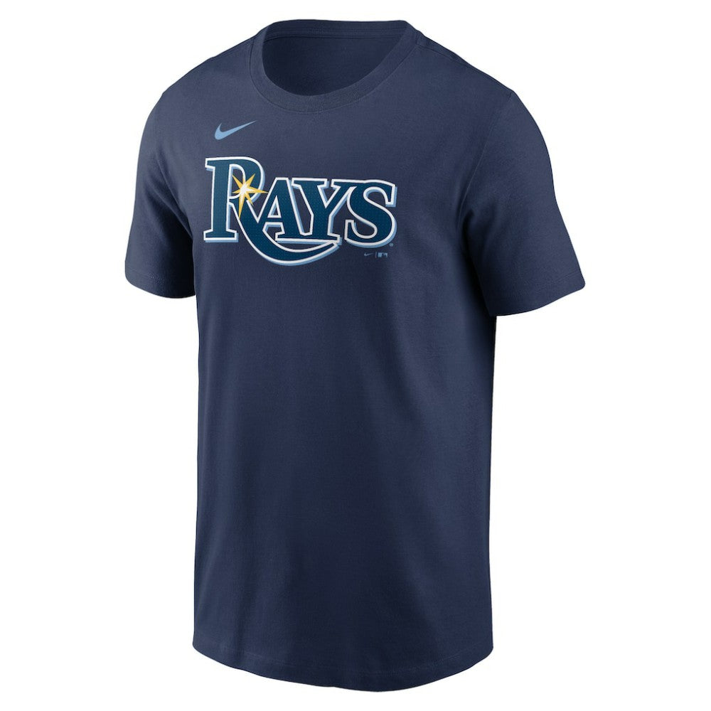 Tampa Bay Rays Nike Fuse Wordmark T-Shirt - Navy - Nike Sale