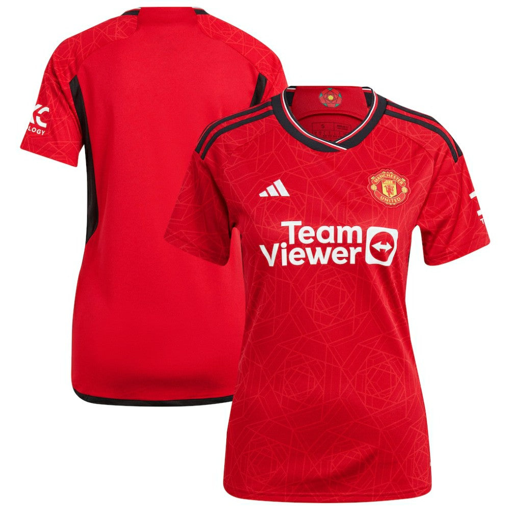 Manchester United Women's 2023/24 Home Replica Jersey Red - Adidas for sale