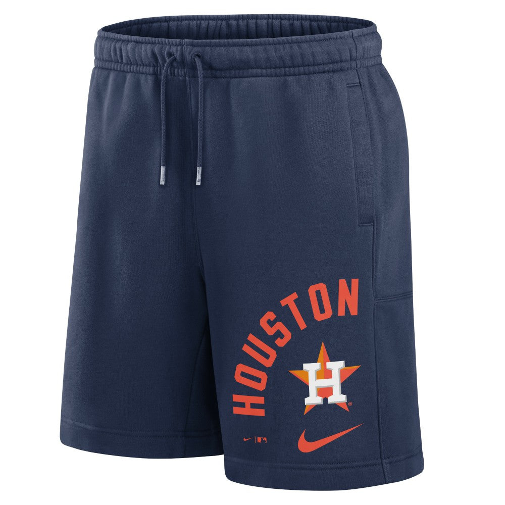 Houston Astros Nike Arched Kicker Shorts - Navy - Nike Lifestyle