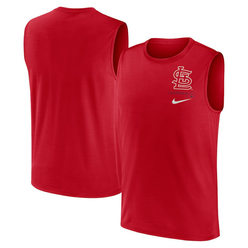 St. Louis Cardinals Nike Lightweight Dri-FIT Muscle Tank Top - Red - Nike Online