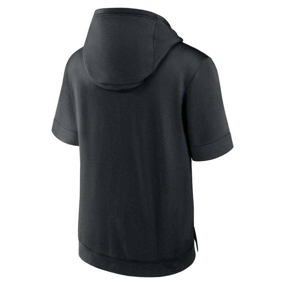 Chicago White Sox Nike Tri Code Lockup Short Sleeve Pullover Hoodie - Black - Nike Sale