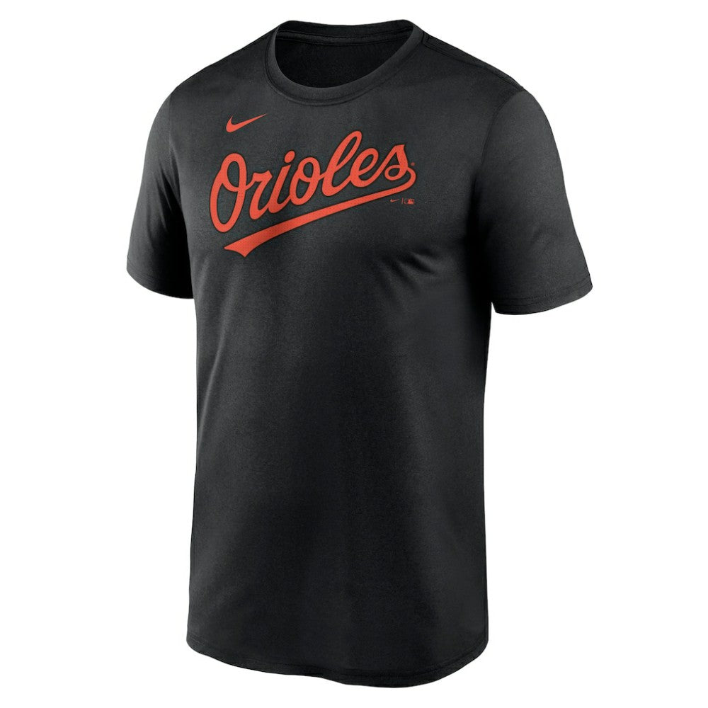 Baltimore Orioles Nike Legend Fuse Wordmark T-Shirt  - Black - Nike on Sale