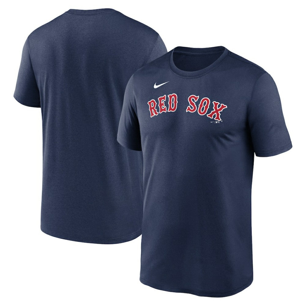 Boston Red Sox Nike Legend Fuse Wordmark T-Shirt  - Navy - Nike Online