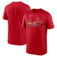 St. Louis Cardinals Nike Legend Fuse Wordmark T-Shirt  - Red - Nike Sale
