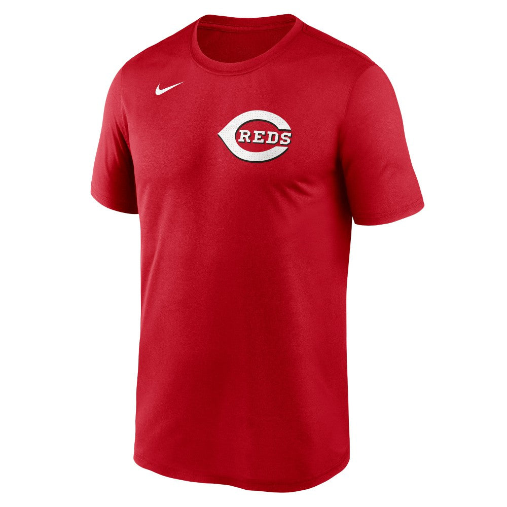 Cincinnati Reds Nike Legend Fuse Wordmark T-Shirt  - Red - Nike Online