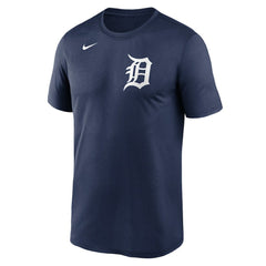 Detroit Tigers Nike Legend Fuse Wordmark T-Shirt  - Navy - Nike Online