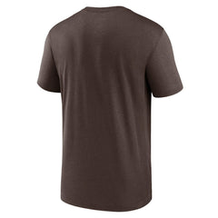 San Diego Padres Nike Legend Fuse Wordmark T-Shirt  - Brown - Nike Sale