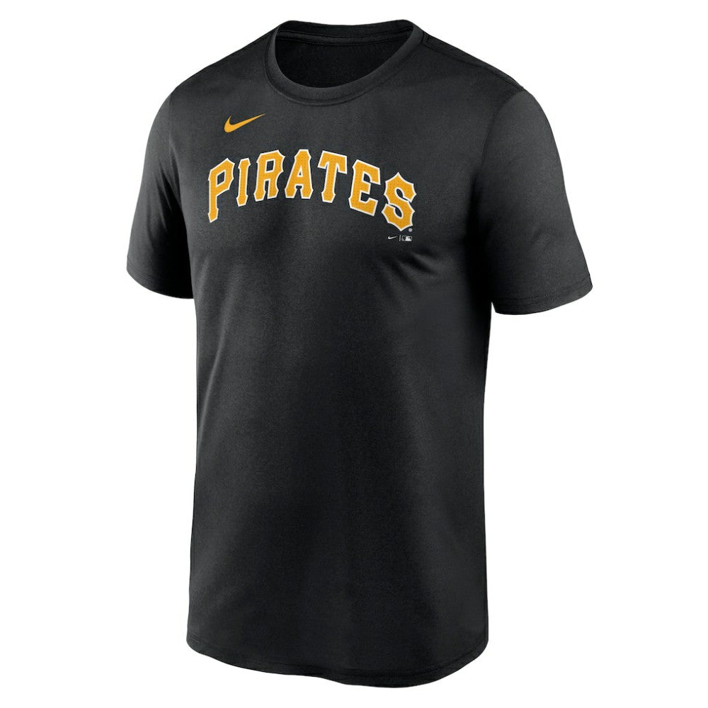 Pittsburgh Pirates Nike Legend Fuse Wordmark T-Shirt  - Black - Nike Discount