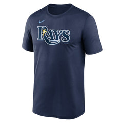 Tampa Bay Rays Nike Legend Fuse Wordmark T-Shirt  - Navy - Nike Lifestyle