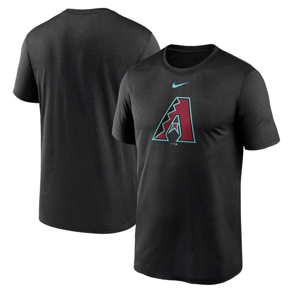 Arizona Diamondbacks Nike Legend Fuse Large Logo Dri-FIT T-Shirt - Black - Nike on Sale