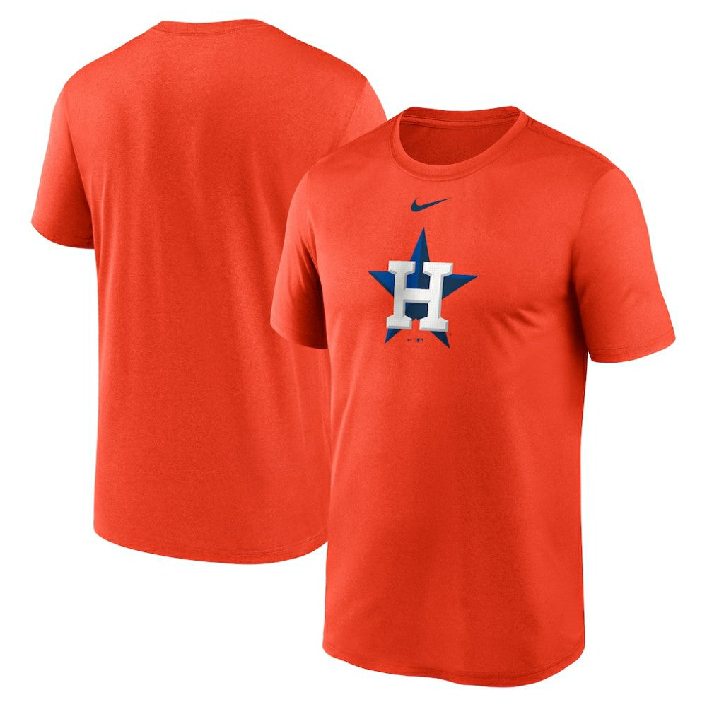 Houston Astros Nike Legend Fuse Large Logo Dri-FIT T-Shirt - Orange - Nike Sale
