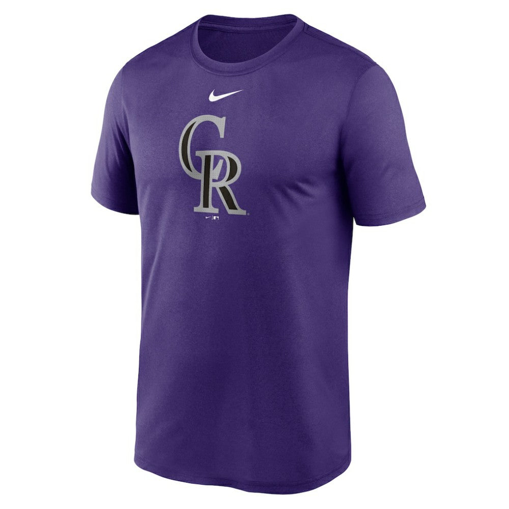 Colorado Rockies Nike Legend Fuse Large Logo Dri-FIT T-Shirt - Purple - Nike Sale