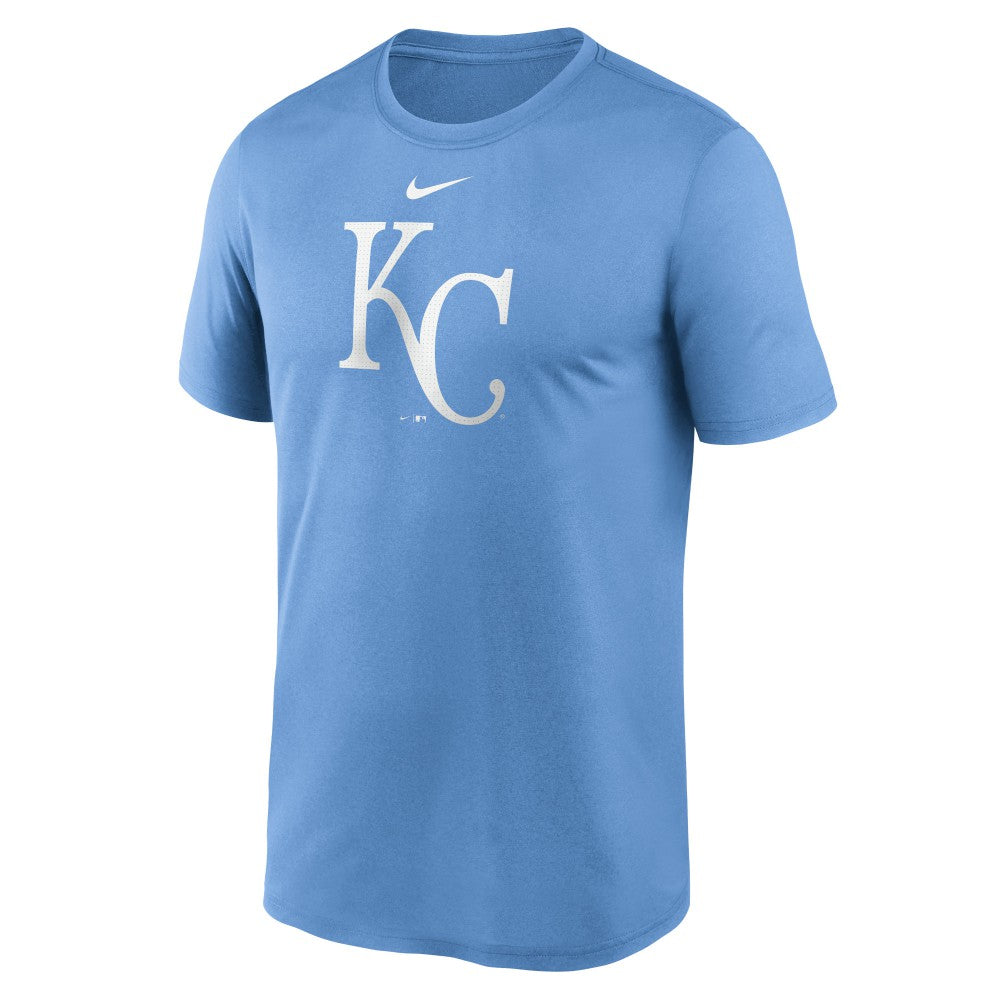 Kansas City Royals Nike Legend Fuse Large Logo Dri-FIT T-Shirt - Light Blue - Nike Lifestyle