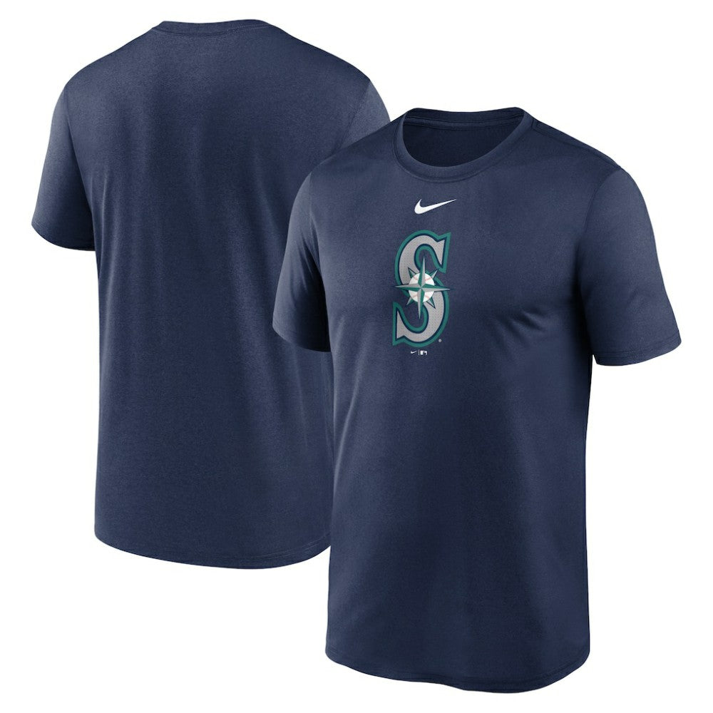 Seattle Mariners Nike Legend Fuse Large Logo Dri-FIT T-Shirt - Navy - Nike Sale