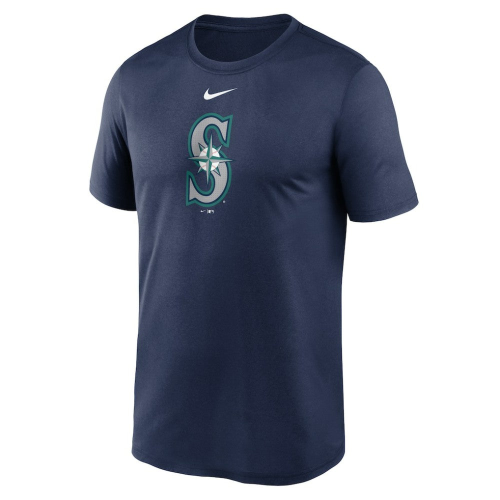 Seattle Mariners Nike Legend Fuse Large Logo Dri-FIT T-Shirt - Navy - Nike Sale