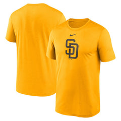 San Diego Padres Nike Legend Fuse Large Logo Dri-FIT T-Shirt - Gold - Nike Lifestyle