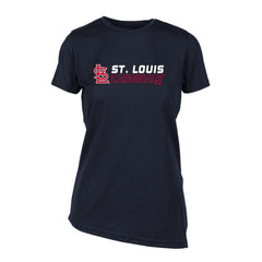 St. Louis Cardinals Levelwear Women's Birch Chase T-Shirt - Navy - MLB on Sale
