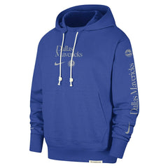 Dallas Mavericks Authentic Performance Pullover Hoodie for sale Blue | Nike Near Me