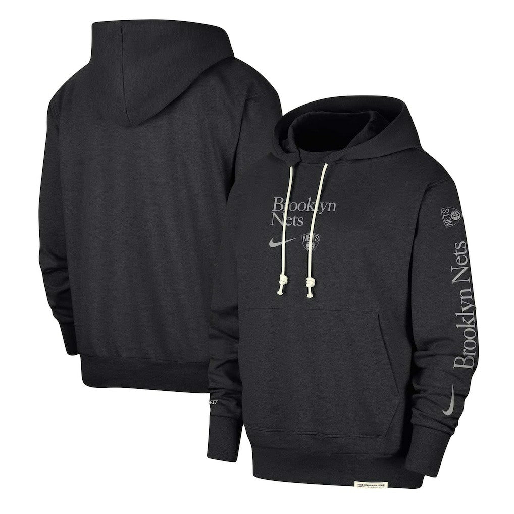 Brooklyn Nets Authentic Performance Pullover Hoodie Black | Nike online