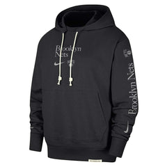 Brooklyn Nets Authentic Performance Pullover Hoodie Black | Nike online