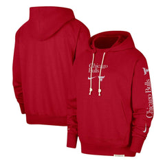 Chicago Bulls Authentic Performance Pullover Hoodie Red | Nike