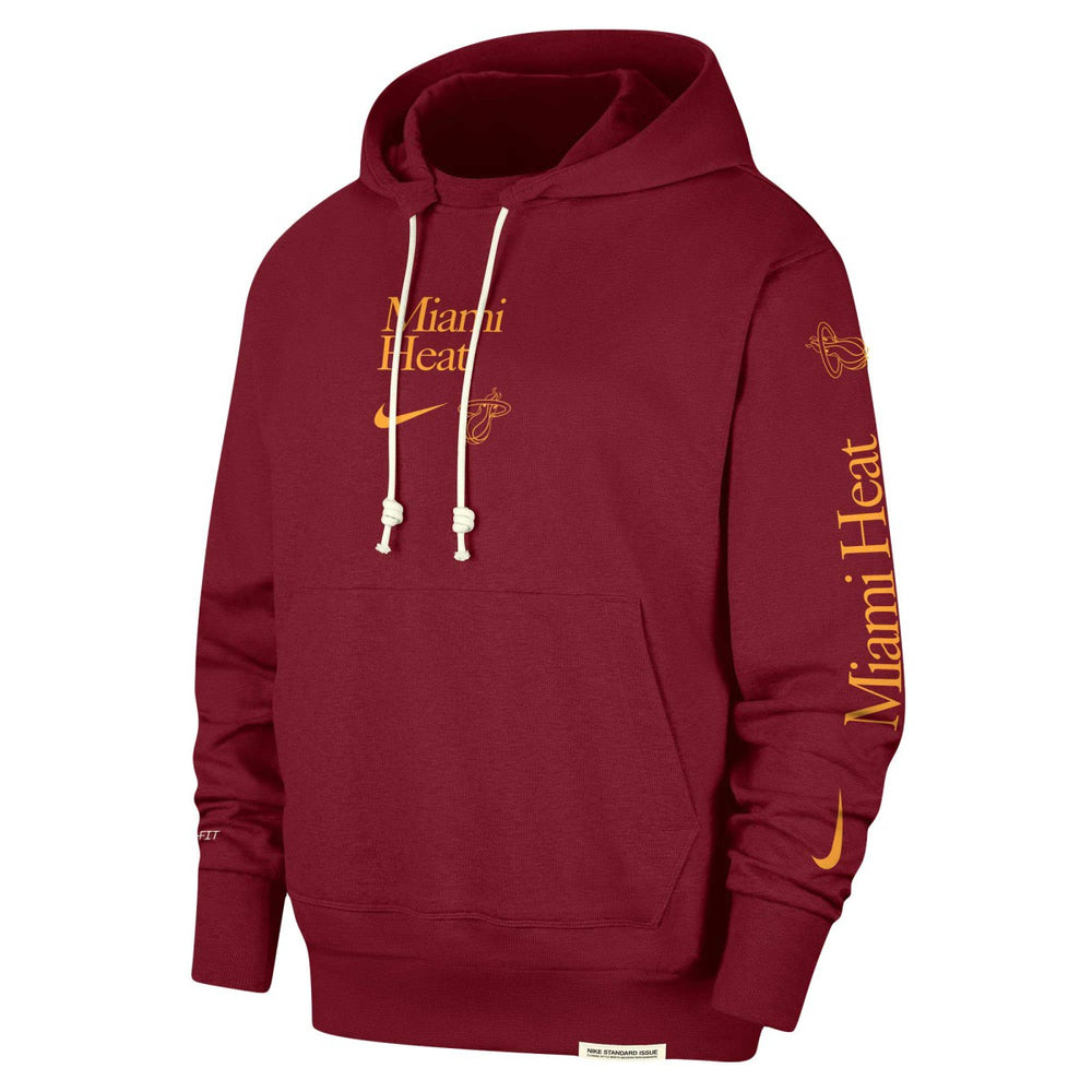 Miami Heat Authentic Performance Pullover Hoodie Red | Nike discount