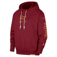 Miami Heat Authentic Performance Pullover Hoodie Red | Nike discount