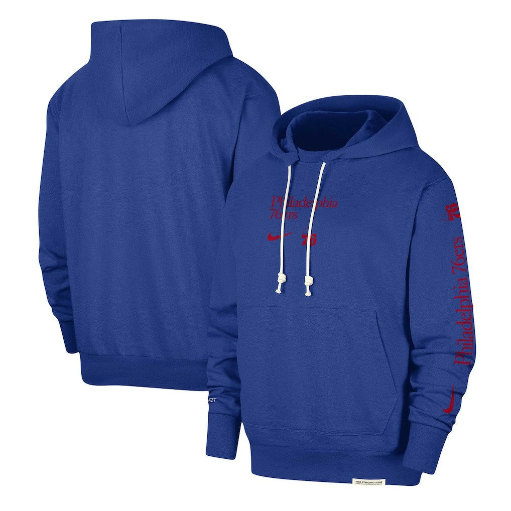 Philadelphia 76ers Authentic Performance Pullover Hoodie Royal | Nike Lifestyle