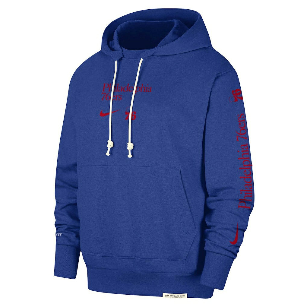 Philadelphia 76ers Authentic Performance Pullover Hoodie Royal | Nike Lifestyle