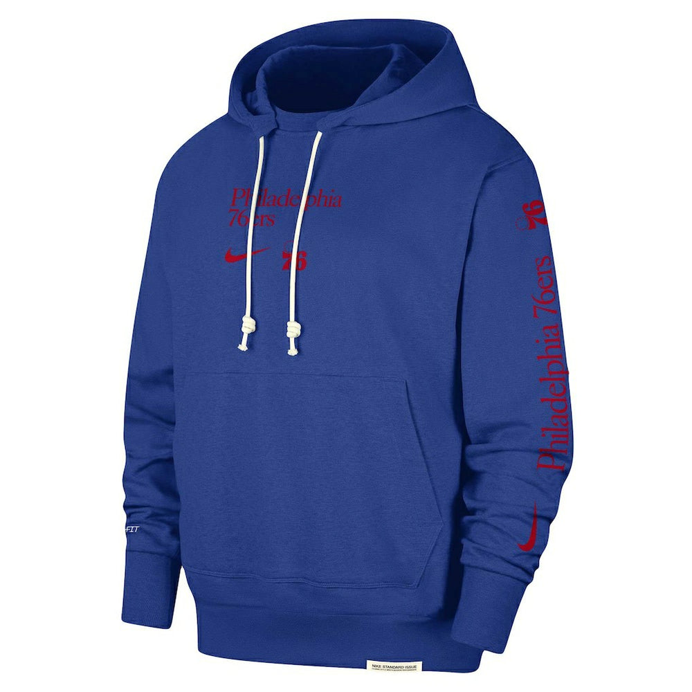Philadelphia 76ers Authentic Performance Pullover Hoodie Royal | Nike Lifestyle
