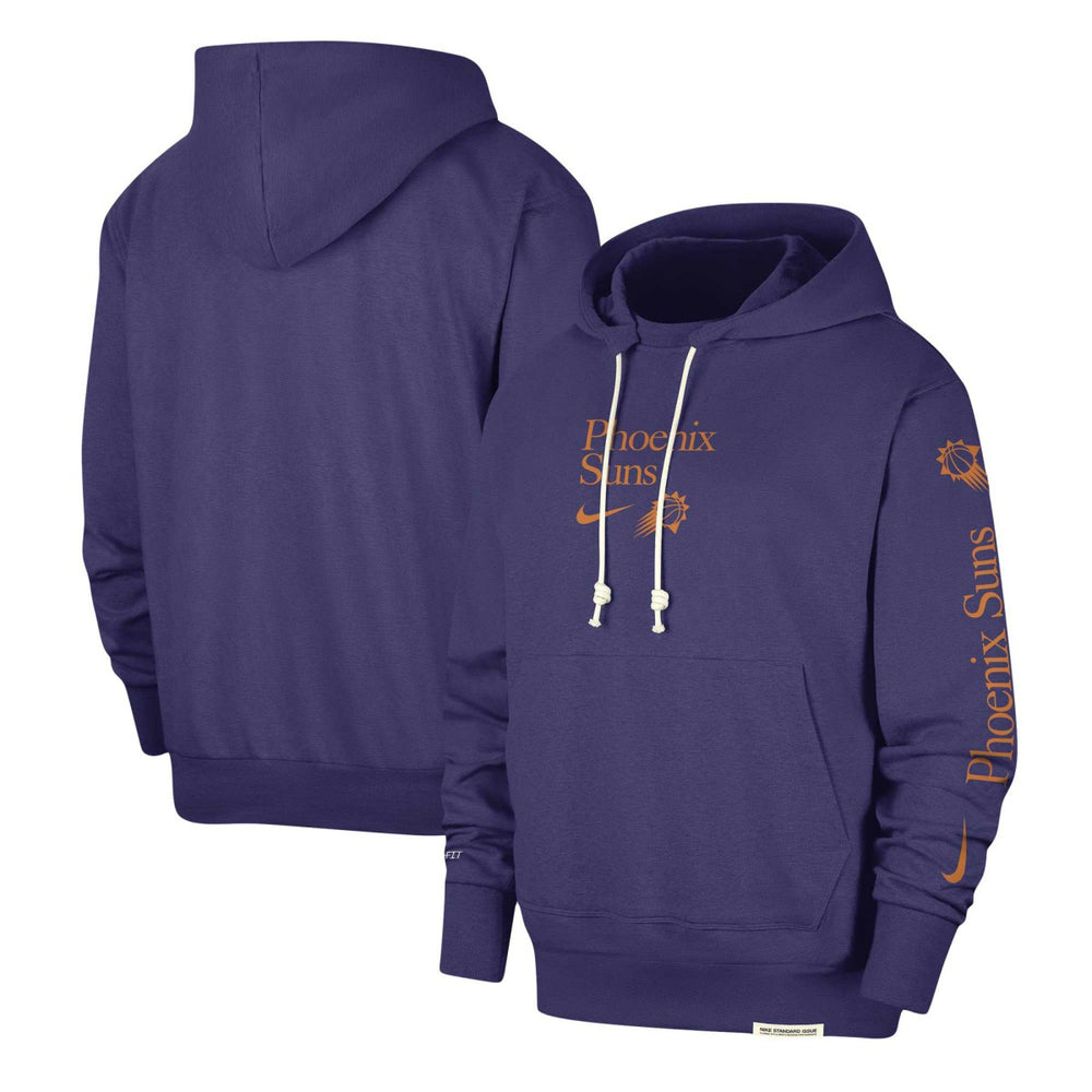 Phoenix Suns Authentic Performance Pullover Hoodie Purple | Nike Near Me
