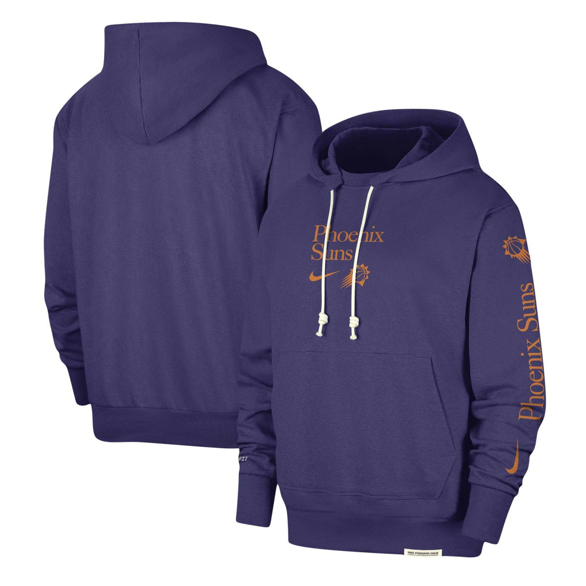 Phoenix Suns Authentic Performance Pullover Hoodie Purple | Nike Near Me
