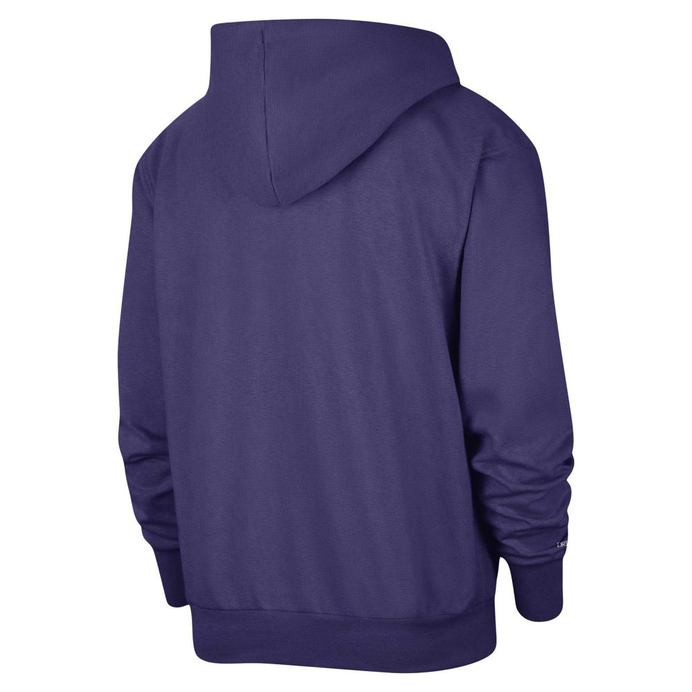 Phoenix Suns Authentic Performance Pullover Hoodie Purple | Nike Near Me