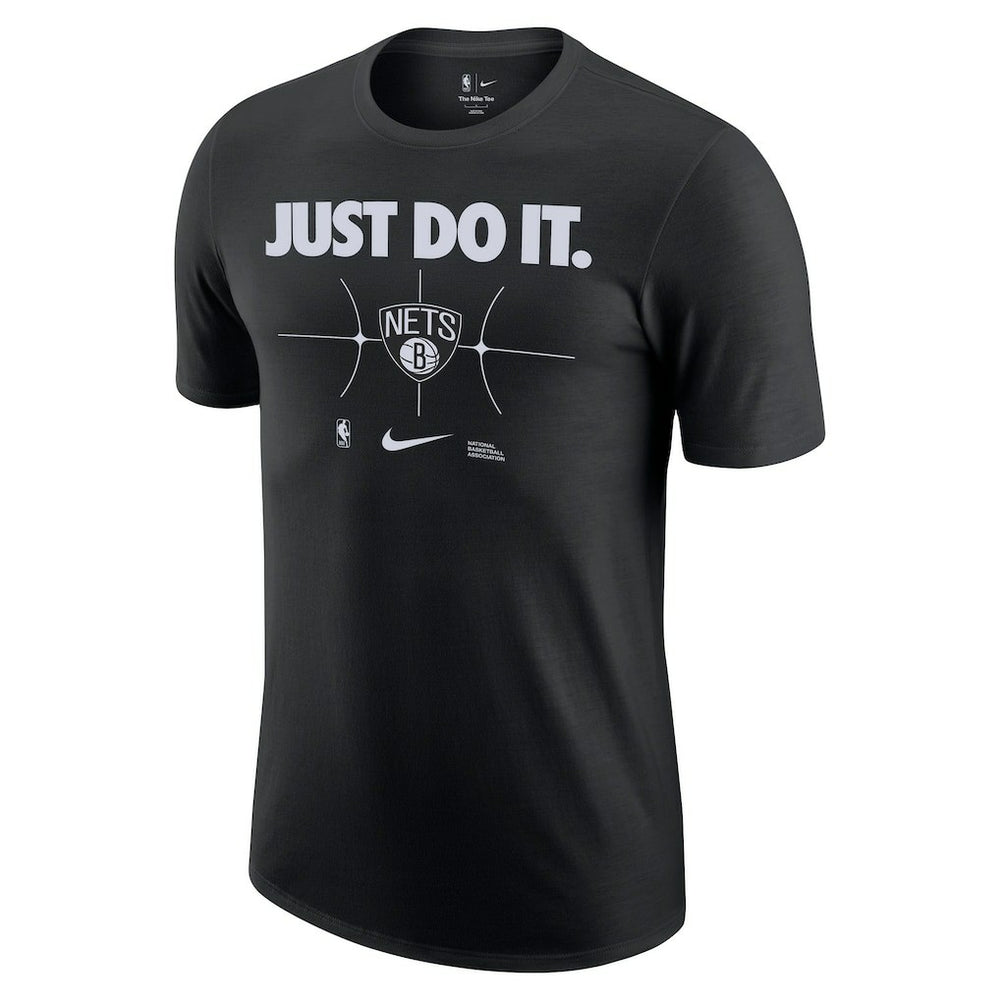 Brooklyn Nets Just Do It T-Shirt Black | Nike online