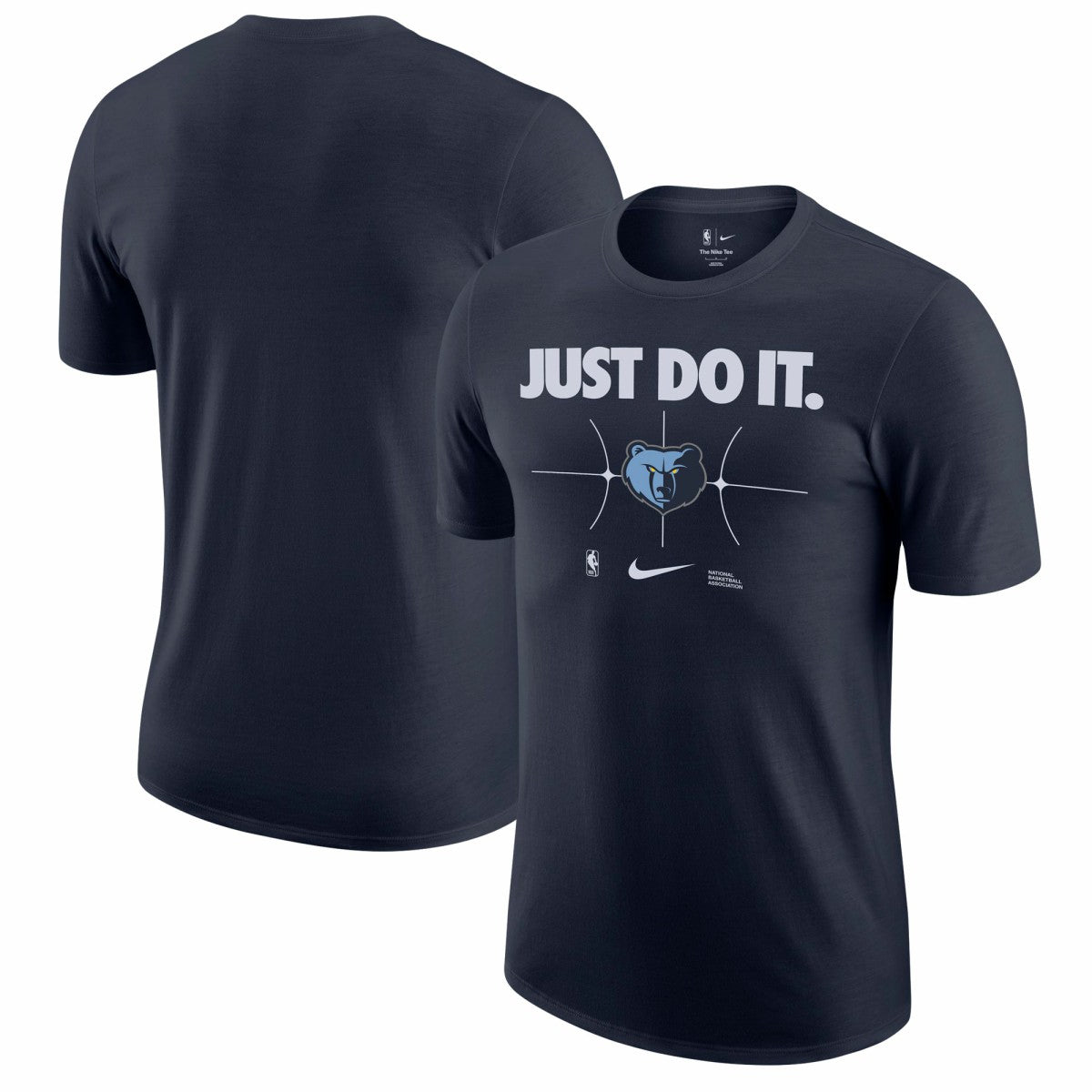 Memphis Grizzlies Just Do It T-Shirt Navy | Nike Near Me