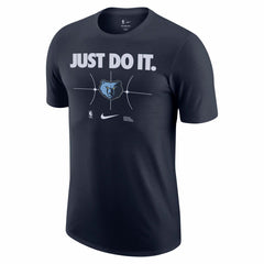 Memphis Grizzlies Just Do It T-Shirt Navy | Nike Near Me