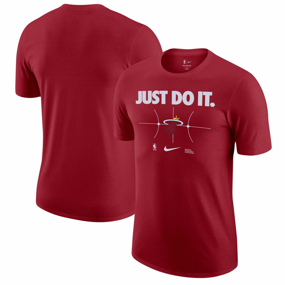 Miami Heat Just Do It T-Shirt Red | Nike US