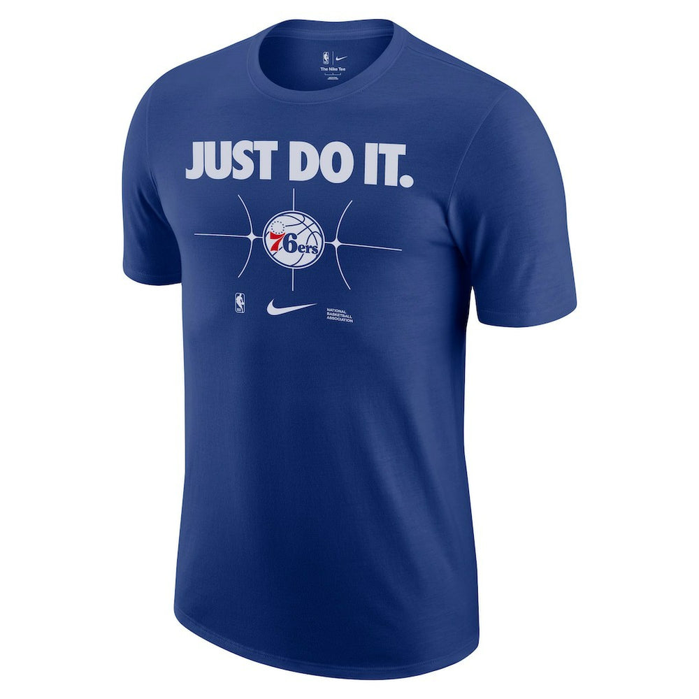 Philadelphia 76ers Just Do It T-Shirt Royal | Nike US