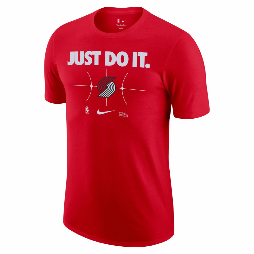 Portland Trail Blazers Just Do It T-Shirt Red | Nike Near Me
