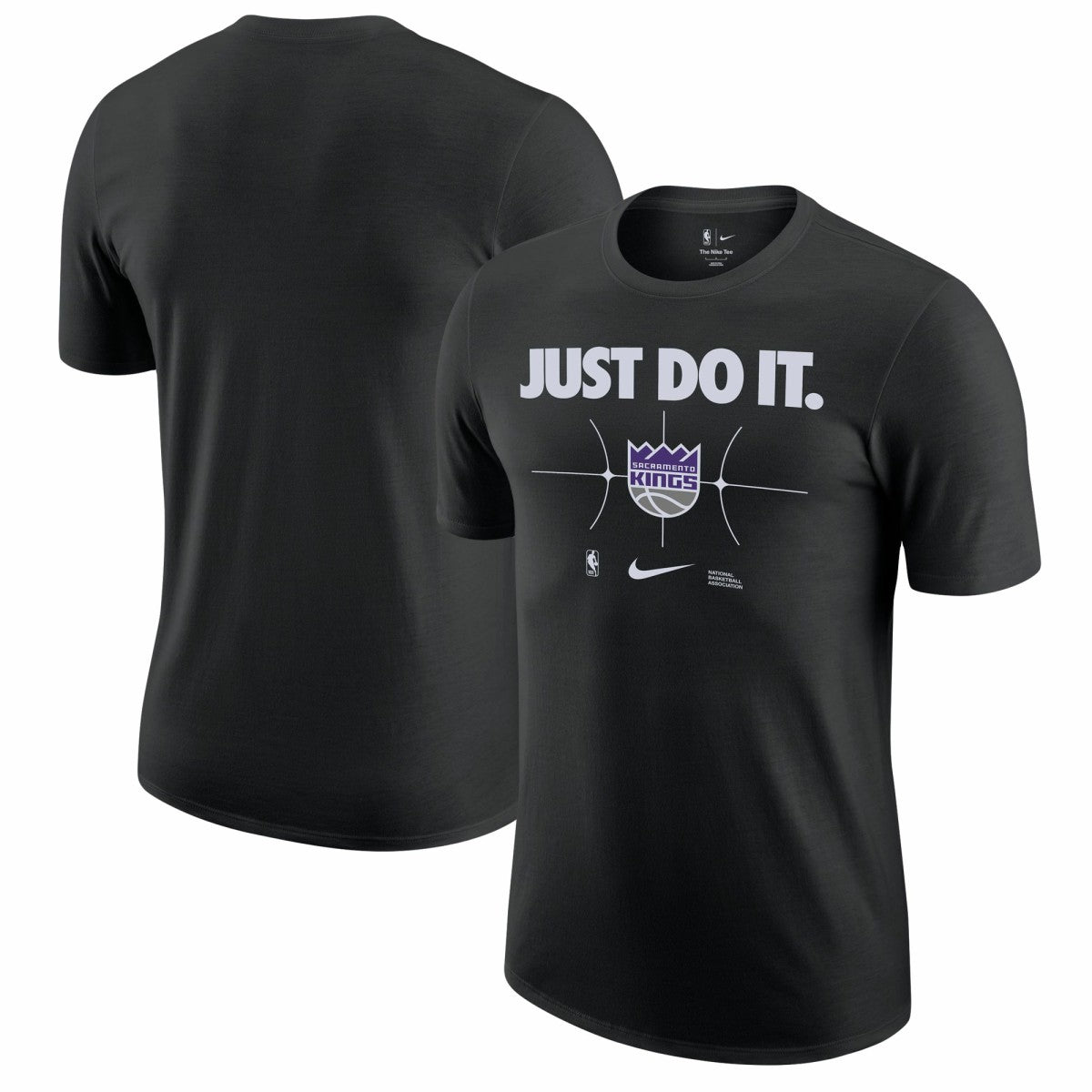 Sacramento Kings Just Do It T-Shirt Black | Nike