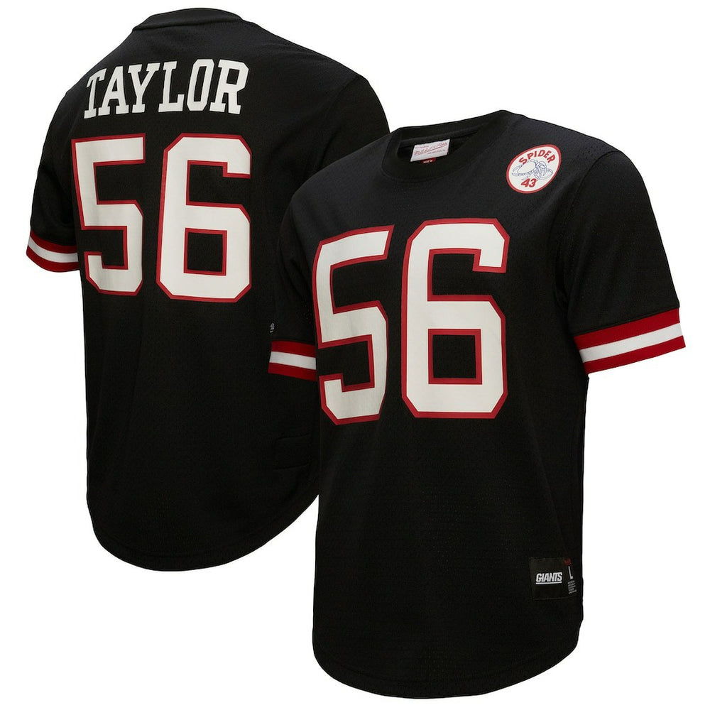 Mitchell & Ness Lawrence Taylor New York Giants Big & Tall Mesh Player Name & Number Top Black