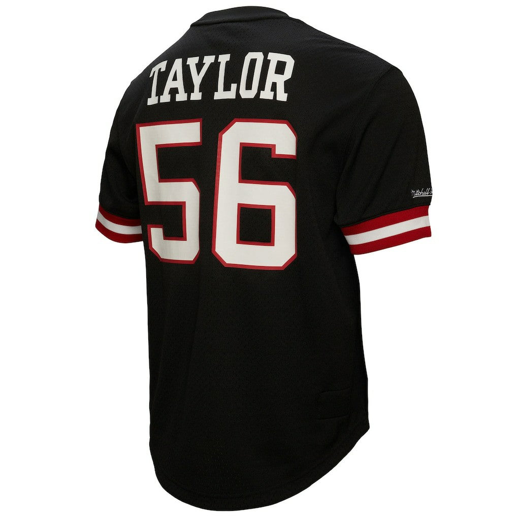 Mitchell & Ness Lawrence Taylor New York Giants Big & Tall Mesh Player Name & Number Top Black
