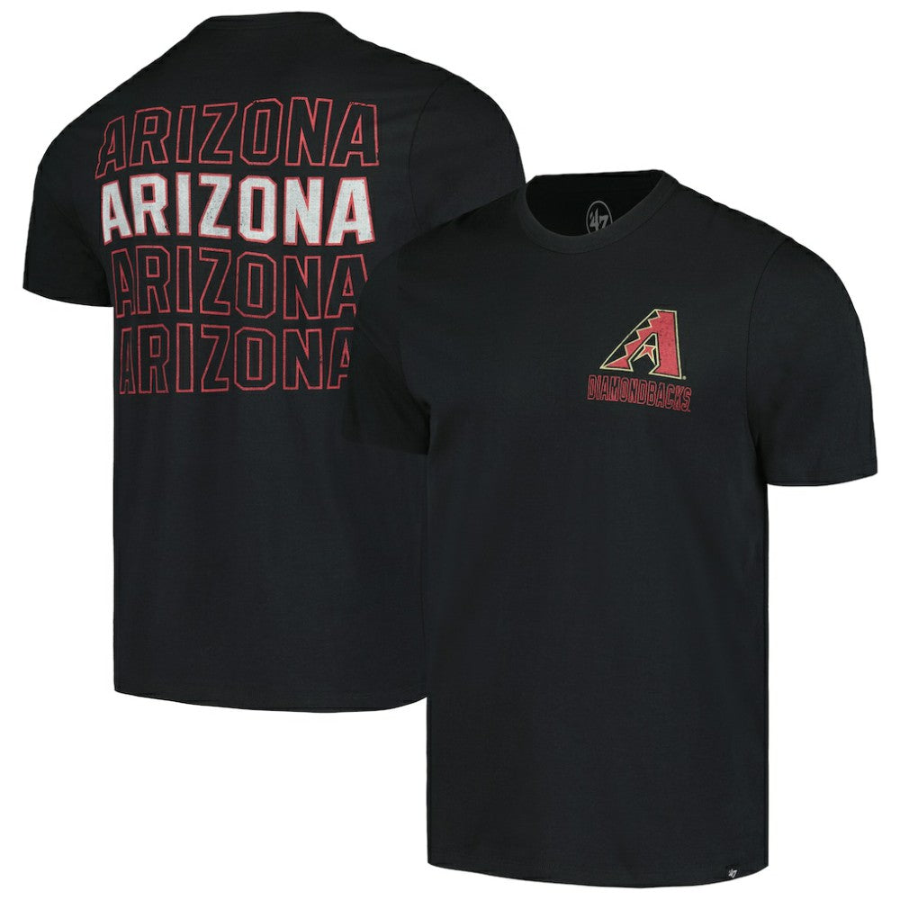 Arizona Diamondbacks '47 Hang Back Franklin T-Shirt - Black - 47 brand Sale