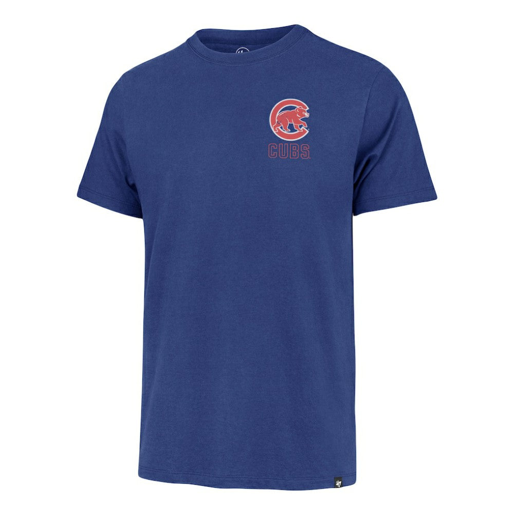 Chicago Cubs '47 Hang Back Franklin T-Shirt - Royal - 47 brand Discount