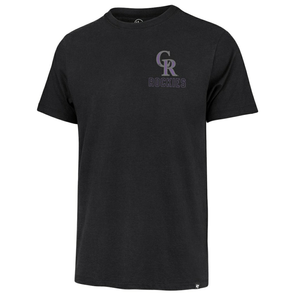 Colorado Rockies '47 Hang Back Franklin T-Shirt - Black - 47 brand on Sale