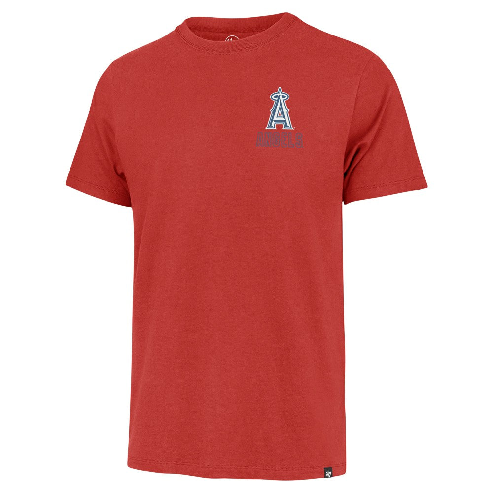 Los Angeles Angels '47 Hang Back Franklin T-Shirt - Red - 47 brand Discount